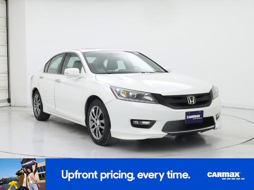 White 2014 Honda Accord EX-L