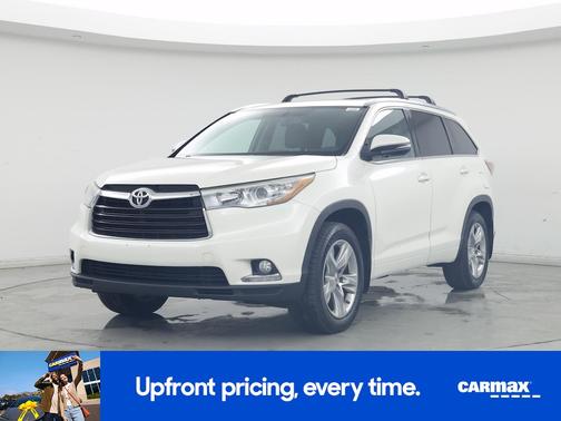 White 2014 Toyota Highlander Limited