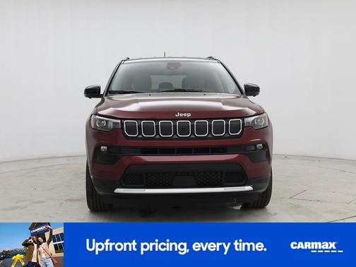 Red 2022 Jeep Compass Limited