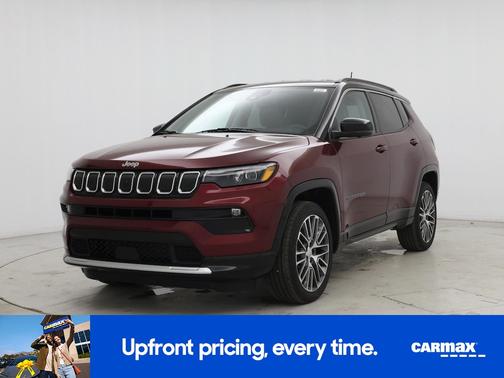 Red 2022 Jeep Compass Limited
