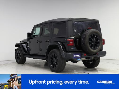 Black 2023 Jeep Wrangler 4xe Unlimited Sahara