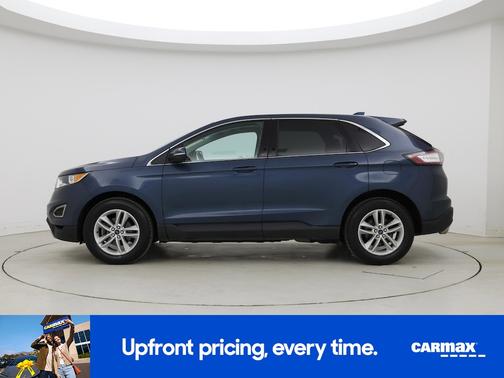 Blue 2016 Ford Edge SEL