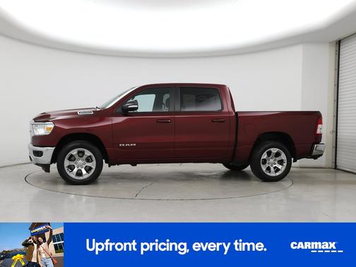 Red 2022 RAM 1500 Bighorn