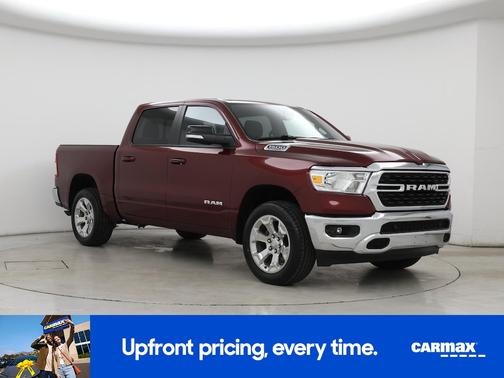 Red 2022 RAM 1500 Bighorn