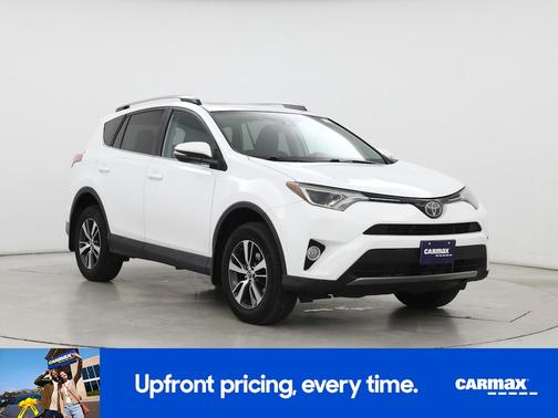 White 2017 Toyota RAV4 XLE