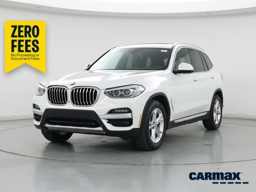 White 2021 BMW X3 XDrive30i