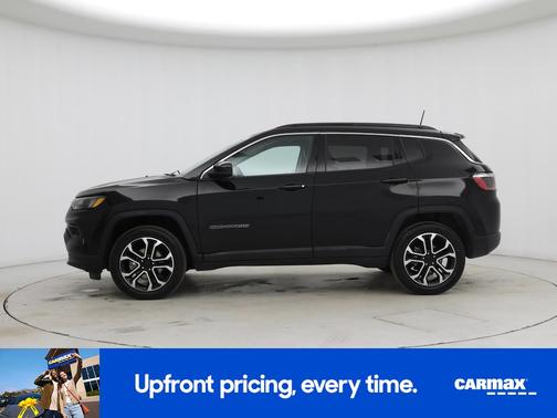 Black 2022 Jeep Compass Limited