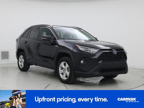 Black 2021 Toyota RAV4 Hybrid XLE