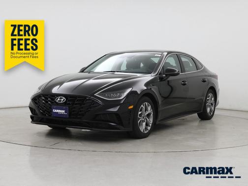 Black 2023 Hyundai SONATA SEL