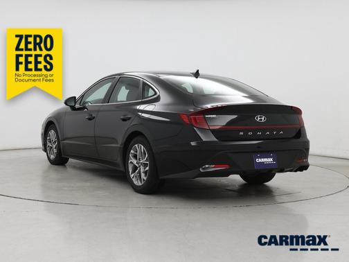 Black 2023 Hyundai SONATA SEL