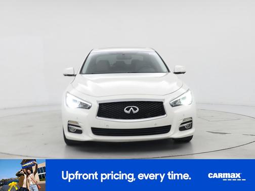 White 2015 INFINITI Q50 Premium