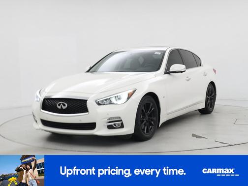 White 2015 INFINITI Q50 Premium