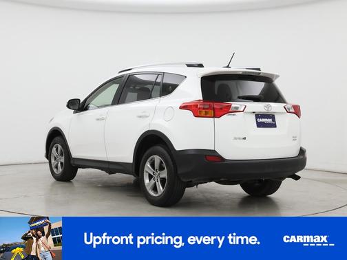 White 2015 Toyota RAV4 XLE