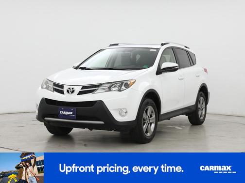 White 2015 Toyota RAV4 XLE