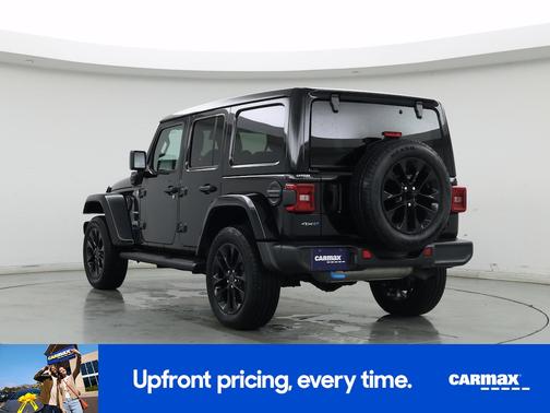 Black 2024 Jeep Wrangler 4xe Sahara