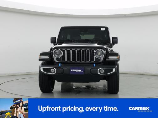 Black 2024 Jeep Wrangler 4xe Sahara