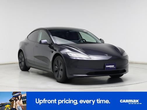 Gray 2025 Tesla Model 3 Long Range