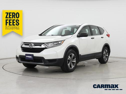 White 2017 Honda CR-V LX