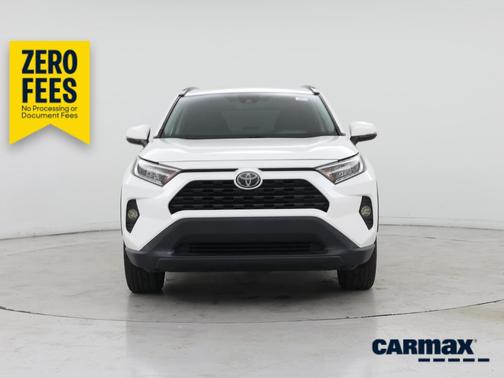 White 2019 Toyota RAV4 XLE Premium