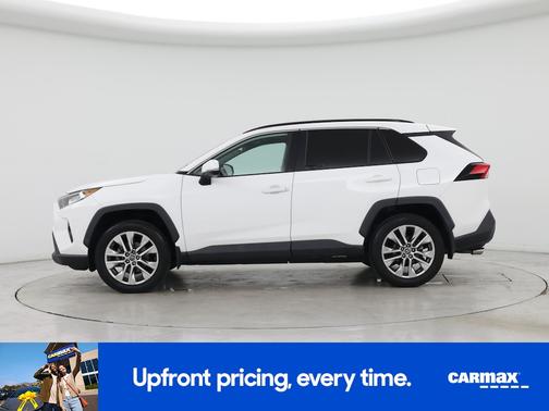 White 2019 Toyota RAV4 XLE Premium