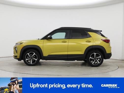 Yellow 2023 Chevrolet Trailblazer RS