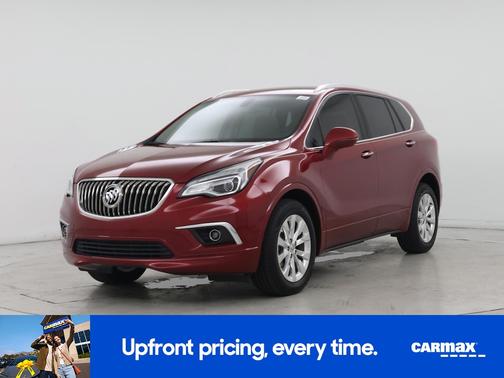 Red 2017 Buick Envision Essence