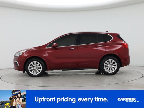 Red 2017 Buick Envision Essence