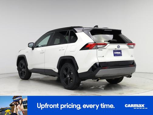 White 2021 Toyota RAV4 Hybrid XSE