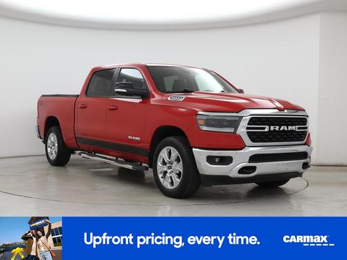 Red 2022 RAM 1500 Bighorn