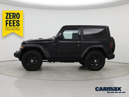 Black 2022 Jeep Wrangler Sport S