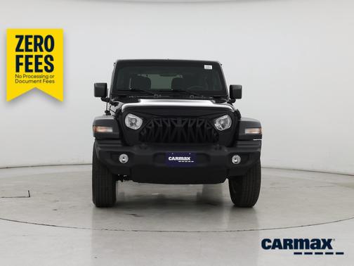 Black 2022 Jeep Wrangler Sport S