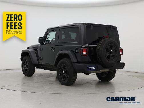 Black 2022 Jeep Wrangler Sport S