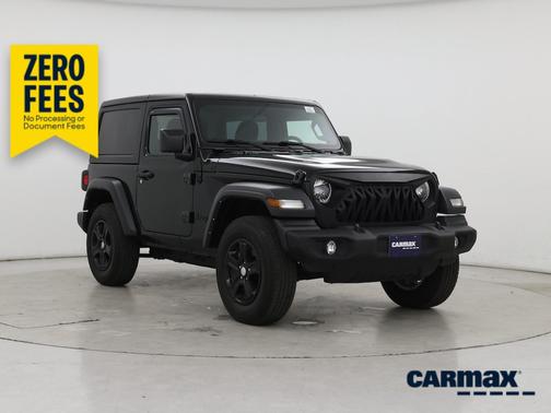Black 2022 Jeep Wrangler Sport S