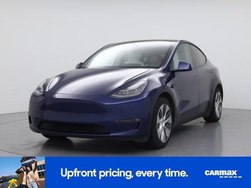 Blue 2021 Tesla Model Y Long Range