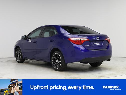 Blue 2015 Toyota Corolla S Premium