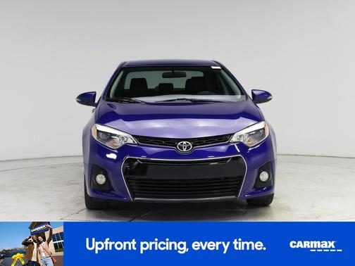 Blue 2015 Toyota Corolla S Premium