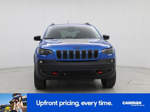 Blue 2022 Jeep Cherokee Trailhawk