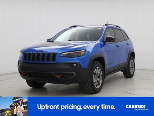 Blue 2022 Jeep Cherokee Trailhawk