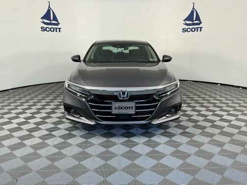 Modern Steel Metallic 2021 Honda Accord Hybrid