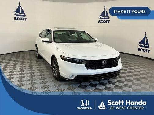 Platinum White Pearl 2026 Honda Accord Hybrid