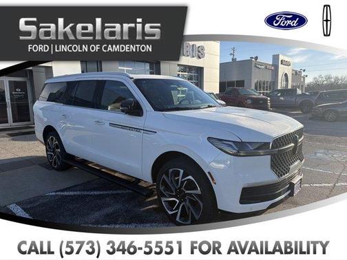 Pristine White 2026 Lincoln Navigator L Reserve