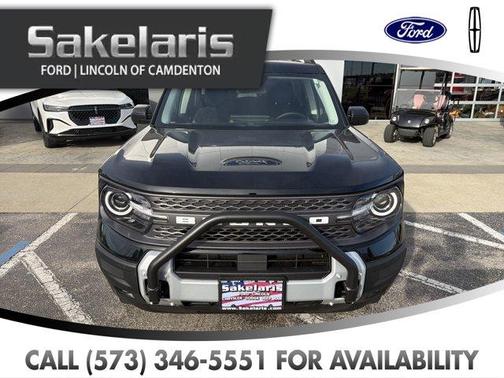 Shadow Black 2025 Ford Bronco Sport Big Bend