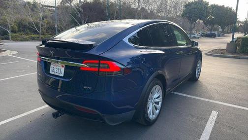Blue 2017 Tesla Model X 100D