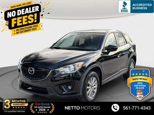 Jet Black Mica 2015 Mazda CX-5 Touring