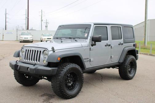 Billet Silver Metallic Clearcoat 2018 Jeep Wrangler JK Unlimited Sport