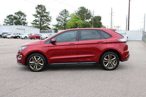 Ruby Red 2018 Ford Edge Sport