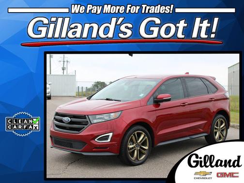 Ruby Red 2018 Ford Edge Sport