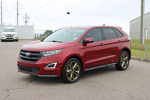 Ruby Red 2018 Ford Edge Sport