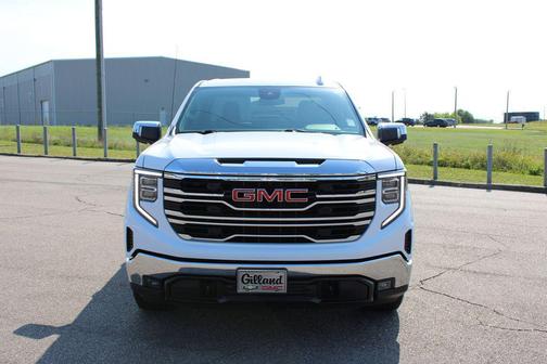 Summit White 2025 GMC Sierra 1500 SLT
