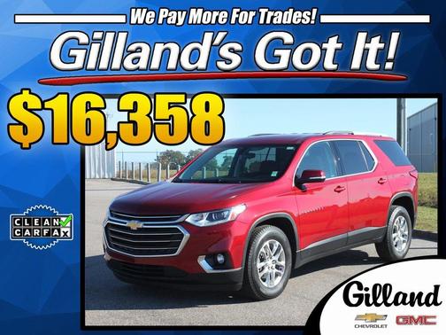 2018 Chevrolet Traverse LT Cloth